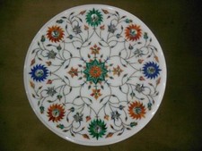 12 " Marbre Coin Table Top