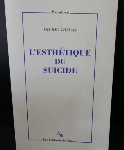 Esthétique suicide - l'esthétique, du