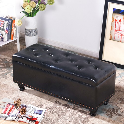 Pouf banc rangement en - de,