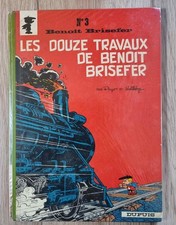 BD BENOIT BRISEFER n°3 LES DOUZE TRAVAUX DE BENOIT BRISEFER - PEYO  EO 1968