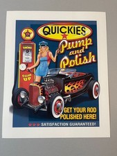 Affiche : voiture ancienne