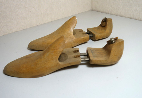 Paire embauchoirs bois ancien - embauchoirs,