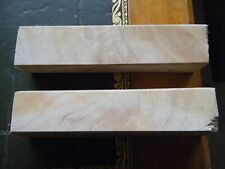 2 carrelets bois érable ébénisterie tournage coutellerie stylo