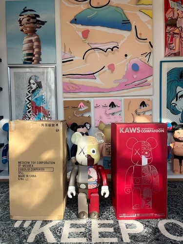 Bearbrick 1000 kaws dissected - bearbrick,