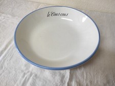 Plat de service creux en céramique Ternana Le Couscous 33 cm de diamètre