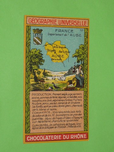 Chromo 1920 1930 - chromo, chocolaterie