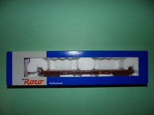 ROCO wagon plat à ranchers long 47682 (n°1ter)