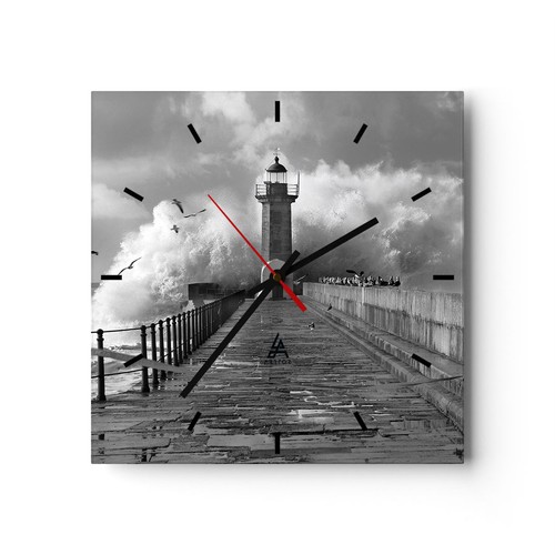 Horloge murale verre - horloge,