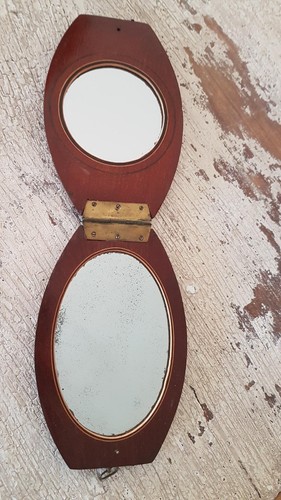 Petit miroir ovale - miroir, suspendre