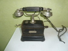 Ancien Téléphone à Manivelle Ericsson Colombes (Seine)