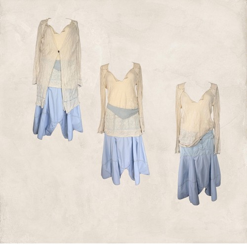 Ensemble gilet long - long, tunique