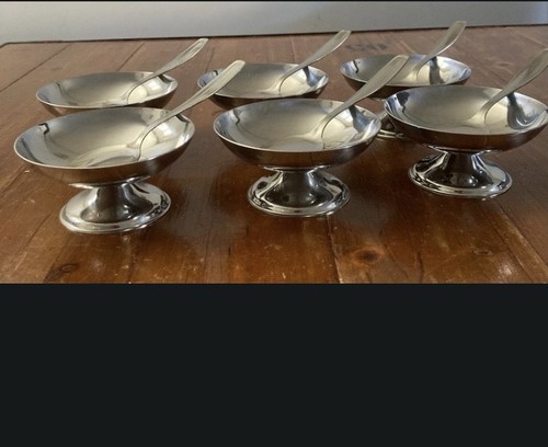 Coupes glace avec 6 - à,