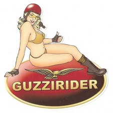 MOTO GUZZI Guzzirider  Pin up