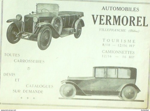 Publicite auto vermorel - publicite,