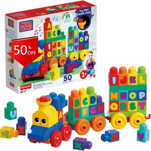 Mega bloks abc musical train - abc,