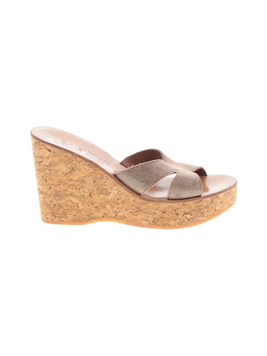 Jacques women brown wedges - k.,
