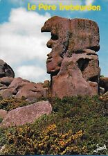 CARTE POSTALE, TREBEURDEN (22) LE ROCHER DU PÈRE, CARTE VIERGE