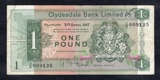 Ecosse  1 Pound 1987
