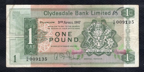 Ecosse pound 1987 - ecosse,