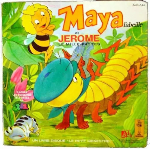 Maya abeille livre disque - maya,