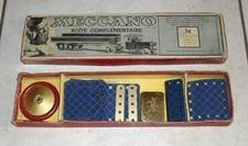 MECCANO 1a EN BOITE AVEC BULLETIN DE GARANTIE MECCANO FRANCE VERS 1938