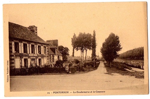 Cpa pontorson - cpa, (manche)