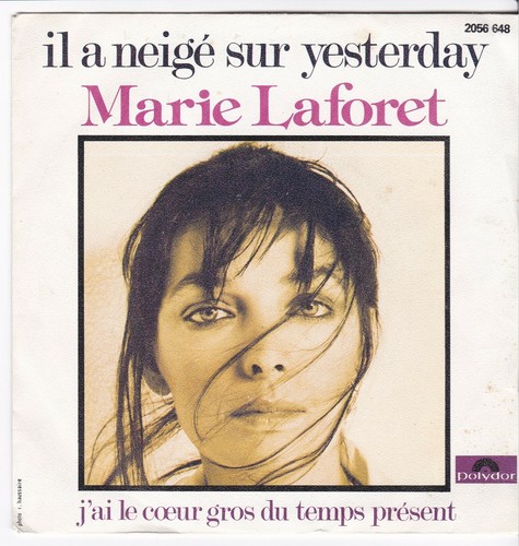 Marie laforet a neige - marie, sur