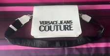 Sac à bandoulière Blanc authentique VERSACE Jeans Couture