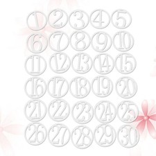  Bébé Enfants Numéro 1-30 Puce De Bois Numérique Premiers Jouets Éducatifs