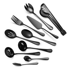 Black Serving Utensils