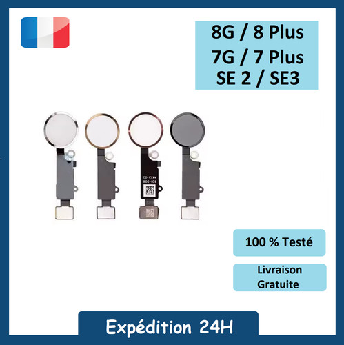 Bouton home iphone 7g - bouton, 7
