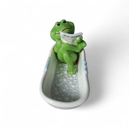 Porte savon grenouille vintage - porte-savon,