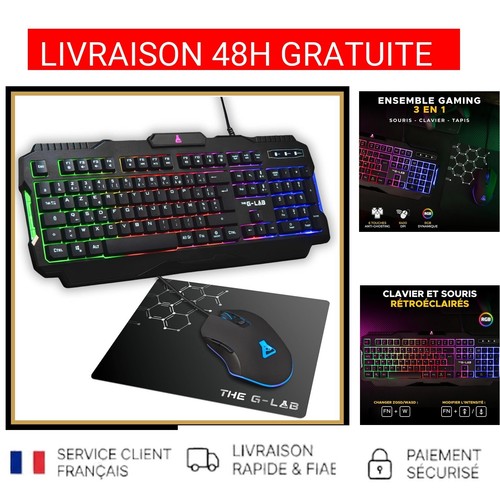 Pack gaming lab clavier - g-lab,