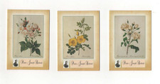 3 calendriers de poche thème Pierre Joseph Redouté année 2004