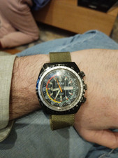 Montre Arvos Gmt Pvd Noir