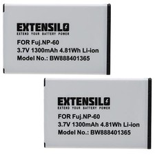 2 Batteries pour Toshiba