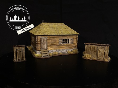 Maison bois isba russie - bois,