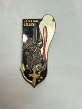 INSIGNE GENERAL GILLES ESM St CYR TAP MATRICULE
