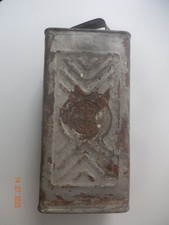 Ancien bidon d'essence / ou huile 5 litresCIP en tole années 1935 / 1940
