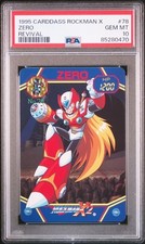 Produit d'évaluation Bandai Psa10 No.78 Zero 1995 Mono Rockman X Carddass