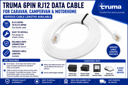 Truma control panel data cable - data,