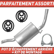 Pot d’échapp. arrière pour