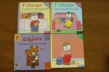LOT DE 4 LIVRES T'CHOUPI /