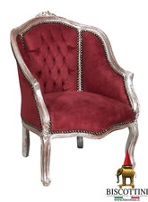 Biscottini Fauteuil Louis XVI