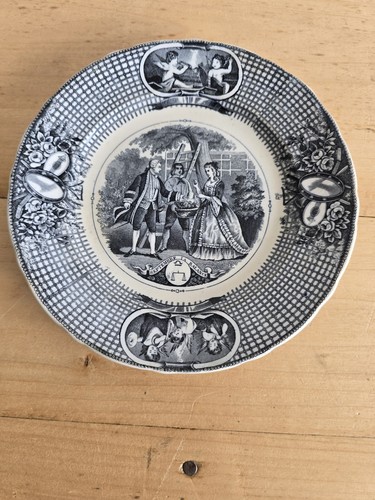 Assiette parlante vieillard - parlante,