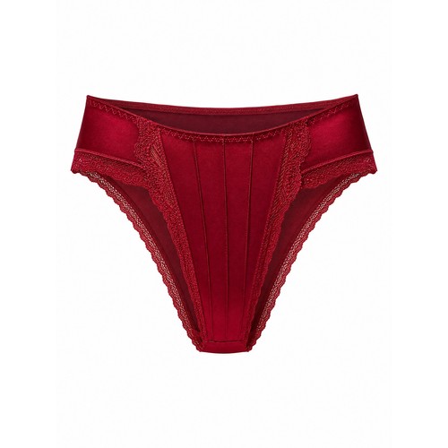 Slip dentelle satin - slip,