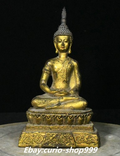Old tibet bronze gilt - bronze,