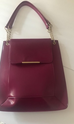 Shoulder bag medium - medium, burgundy