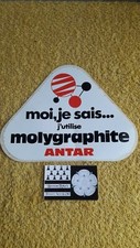Vintage autocollant Moi je sais j'utilise Molygraphite Antar voiture oldtimer