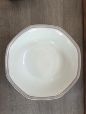 6 assiettes creuses PORCELAINE